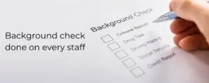 Background Check Staff | Bonvie Recovery